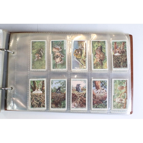 372 - Cigarette Cards - Over 30 sets in modern binder albums, to include Wills, Player, De Reszke, Ogdens ... 