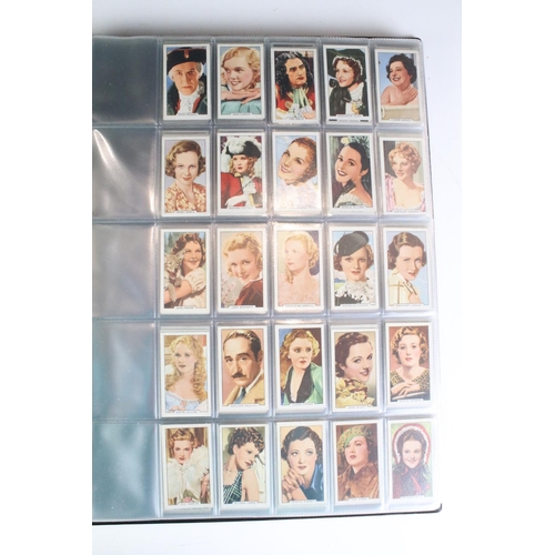 372 - Cigarette Cards - Over 30 sets in modern binder albums, to include Wills, Player, De Reszke, Ogdens ... 