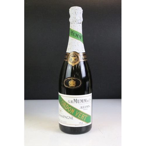 417 - A collection of three bottles of Champagne to include Mercier Brut, Mumm Cordon Vert and Drappier Br... 