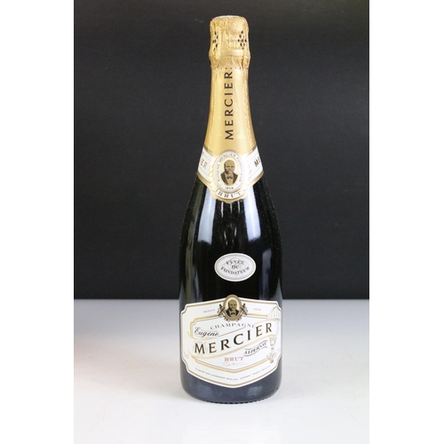 417 - A collection of three bottles of Champagne to include Mercier Brut, Mumm Cordon Vert and Drappier Br... 