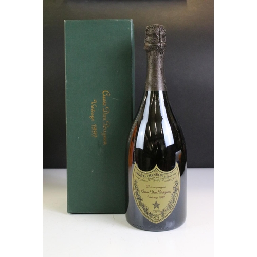 418 - A collection of six bottles of Champagne to include Lanson, Laurent Perrier and Dom Perignon example... 