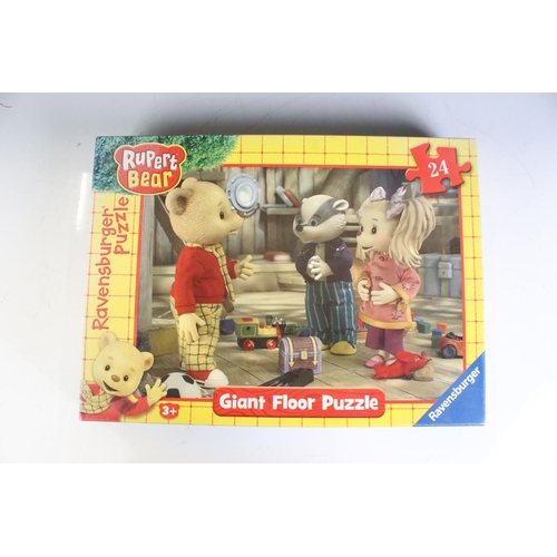 415 - Eight Rupert The Bear related jigsaw puzzles, unchecked for completeness