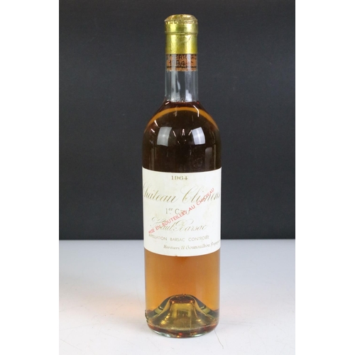 420 - A collection of five bottles of 1960's white wines to include Chateau Rieussec 1962, Chateau La Tour... 