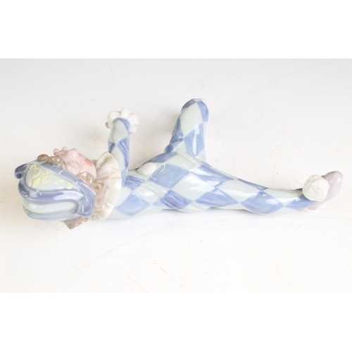 82 - Lladro Porcelain Ledge Hanger Figure ‘ Neglected ‘ model no. 1503, retired 1991, 19cm long