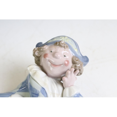 82 - Lladro Porcelain Ledge Hanger Figure ‘ Neglected ‘ model no. 1503, retired 1991, 19cm long