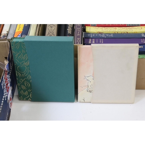 356 - Large collection of Folio Society books and box sets, fiction and non fiction, to include George Orw... 