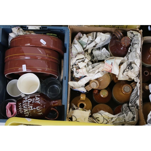 448 - Large collection of Cider collectables including Stoneware and other Cider Jars, Ashtrays, Jugs, Mug... 