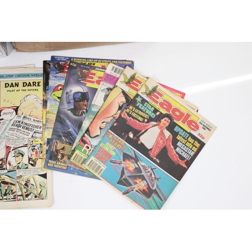 361 - Large collection of Eagle comics 1950 - 1955 (from issue 3 onwards), together with a few modern issu... 