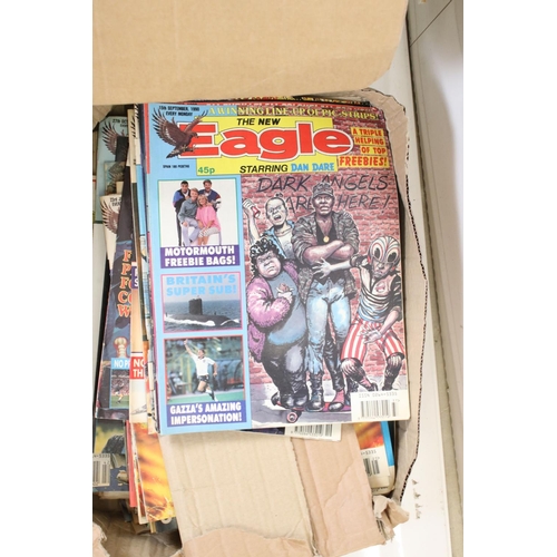 361 - Large collection of Eagle comics 1950 - 1955 (from issue 3 onwards), together with a few modern issu... 