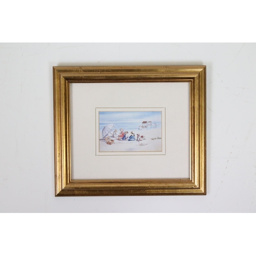 456 - Faye Whittaker Signed Limited Edition Print ' Seaside Days' no.1/950 together with eleven further Fa... 