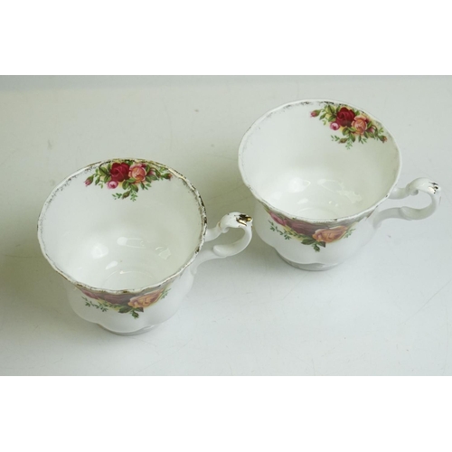 45 - Royal Albert ' Old Country Roses ' Tea ware including six tea cups, six saucers, five tea plates, sa... 