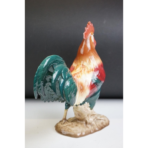 6 - Beswick Leghorn Cockerel figure, model no. 1892, approx. 24cm high (a/f)