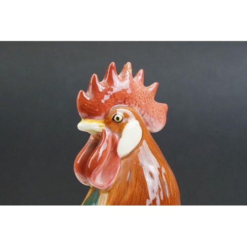 6 - Beswick Leghorn Cockerel figure, model no. 1892, approx. 24cm high (a/f)