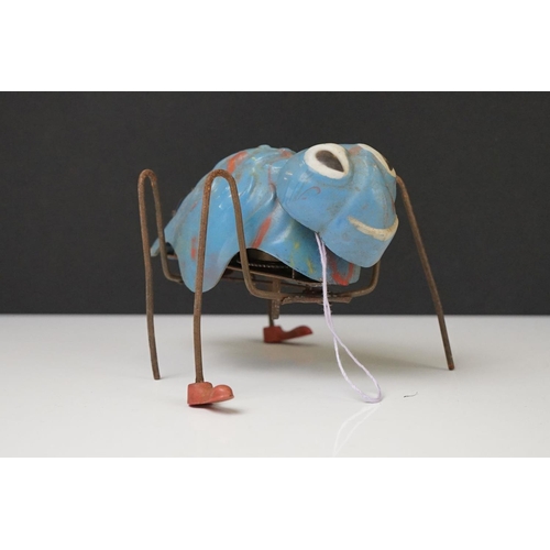 190 - Tri-ang Minic Clockwork Walking Model of Miss Muffet's Immortal Great Spider, boxed (one end flap mi... 