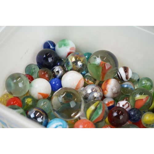 198 - Collection of Vintage Marbles