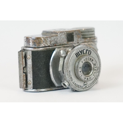 270 - A mid 20th century Mycro miniature camera.