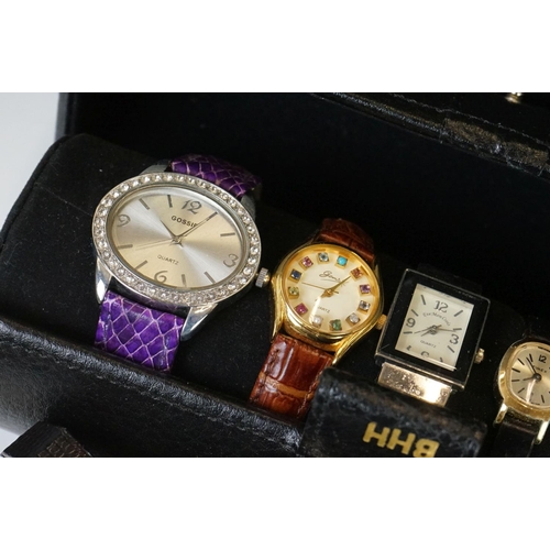 296 - Box of mixed collectables to include watches & jewellery