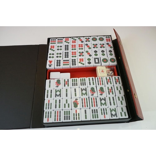 314 - Yellow Mountain Imports professional Chinese Mahjong set in carry case