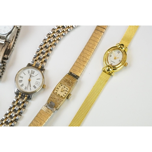 321 - Collection of ladies watches, to include Seiko, Tissot, Rotary, Oris etc