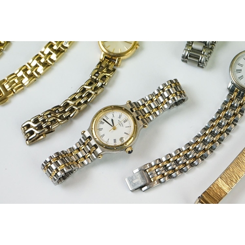 321 - Collection of ladies watches, to include Seiko, Tissot, Rotary, Oris etc