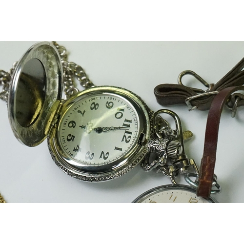 335 - Collection of pocket watches, pendant watches & gents watch