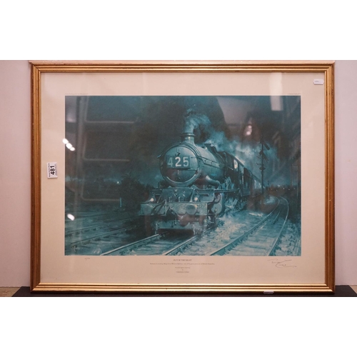 481 - Terence Cuneo, Signed Limited Edition Print titled ' Out of the Night ' no. 18/500, image 40cm x 59c... 