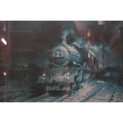 481 - Terence Cuneo, Signed Limited Edition Print titled ' Out of the Night ' no. 18/500, image 40cm x 59c... 