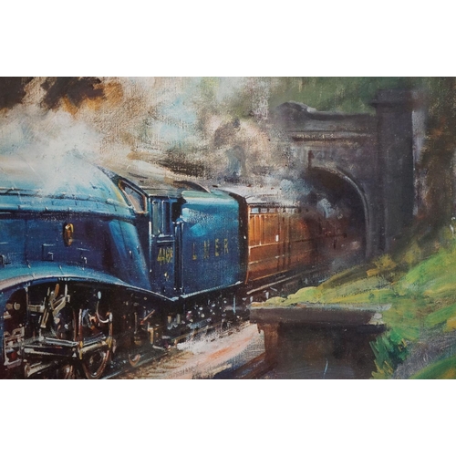 489 - Terence Cuneo, Signed Limited Edition Print titled ' Mallard ' no. 95/850, image measures 26cm x 39c... 