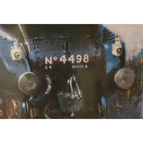 500 - Terence Cuneo, Signed Limited Edition Print titled ' Sir Nigel Gresley ' no. 1/100, image measures 3... 