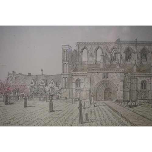 504 - Two John Rees-Jowett Signed Limited Edition Prints of Malmesbury including the Market Cross no.54/85... 