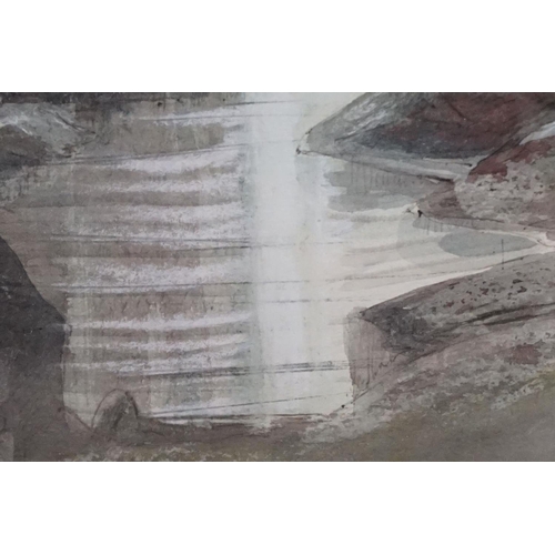 505 - Irene Bache, Watercolour titled to verso ' S. Giorgio Maggiore, Venice ', 39cm x 26cm together with ... 