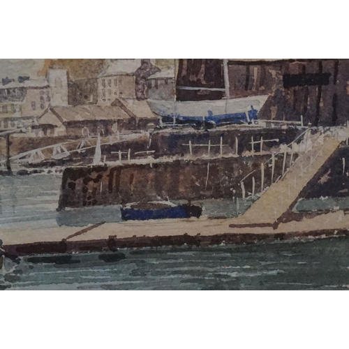 505 - Irene Bache, Watercolour titled to verso ' S. Giorgio Maggiore, Venice ', 39cm x 26cm together with ... 