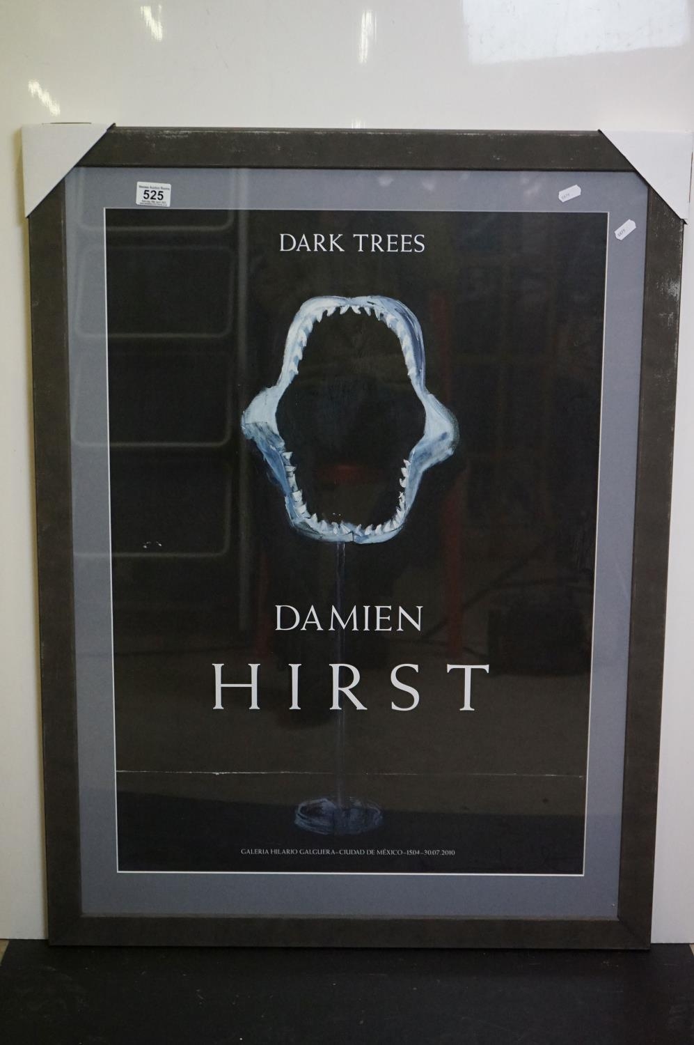 Damien Hirst (b.1965) ' Dark Trees ' Gallery Poster for the