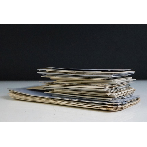 346 - A large collection of Victorian hand written letter envelopes dating from the late 19th century comp... 