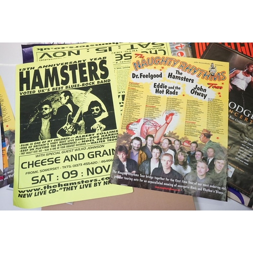 526 - Collection of Music Concert Posters, mainly for local venues including Frome and Devizes, performers... 