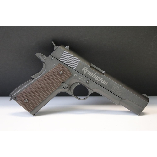 102 - A Remington 1911 RRC C02 Powered .177 BB Air Pistol, Serial Number RW4B05239. No licence required to... 