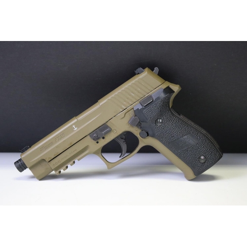 99 - A Sig Sauer P226 .177 Cal C02 Powered Air Pistol, Serial No.15K06078. No licence required to buy thi... 