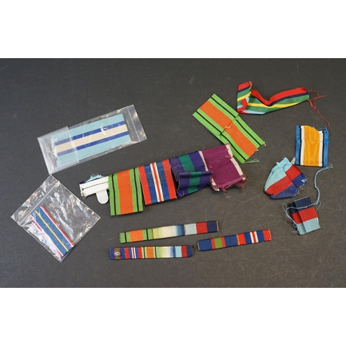 22 - A Collection Of Military Medals, Ribbons And Medal Bars To Include British And Greek World War Two E... 