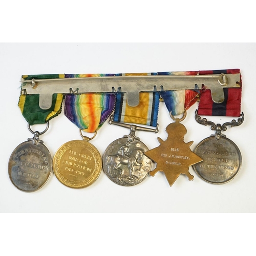 23 - A British Full Size World War One Medal Trio To Include The 1914 Star, The 1914-1918 British War Med... 