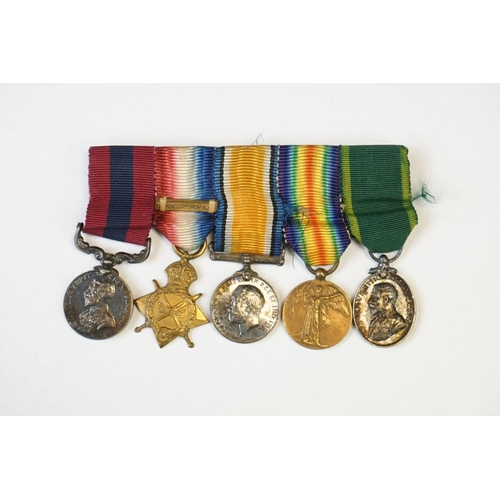 23 - A British Full Size World War One Medal Trio To Include The 1914 Star, The 1914-1918 British War Med... 