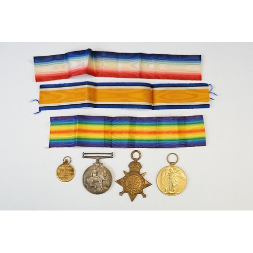 25 - A British Full Size World War One Medal Trio To Include The 1914 Star, The 1914-1918 British War Med... 