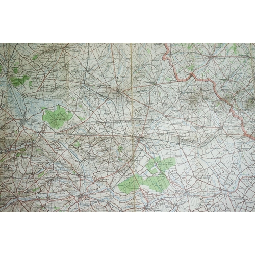 36 - A Collection Of Three British Military World War One Trench Maps Together With A Royal Artillery Reg... 