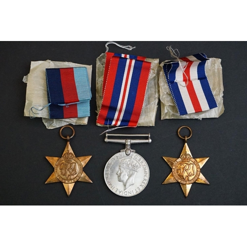 39 - A British Military Issued Full Size World War Two Medal Group To Include The 1939-45 British War Med... 