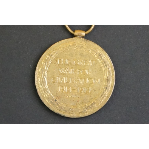 40 - A British Full Size World War One Great War Of Civilisation Victory Medal Correctly Named And Issued... 