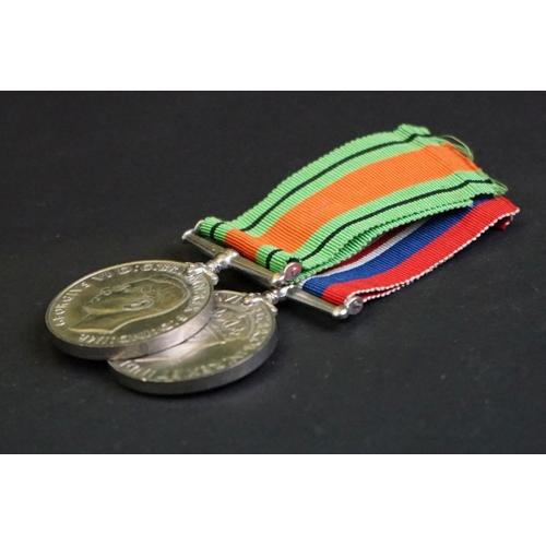 41 - A British Full Size World War Two Medal Group Of Four Medals To Include The 1939-45 British War Meda... 