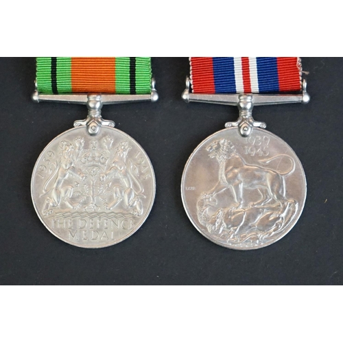 41 - A British Full Size World War Two Medal Group Of Four Medals To Include The 1939-45 British War Meda... 