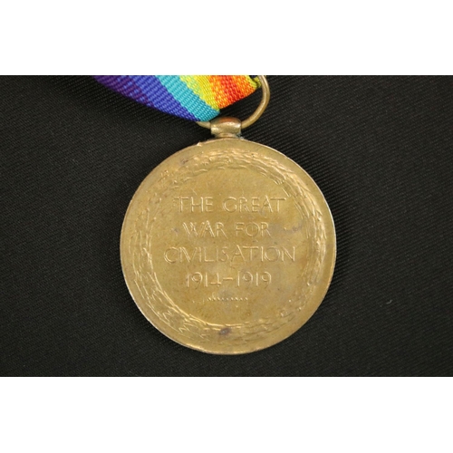 116 - A British Full Size World War One The Great War Of Civilisation Victory Medal, Correctly Named And I... 