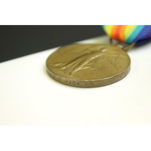 116 - A British Full Size World War One The Great War Of Civilisation Victory Medal, Correctly Named And I... 