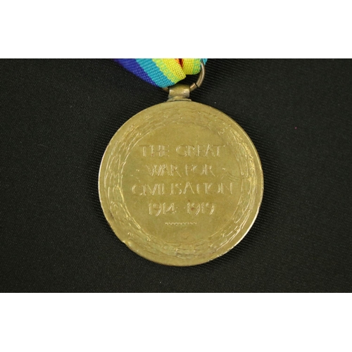 119 - A British Full Size World War One The Great War Of Civilisation Victory Medal, Correctly Named And I... 