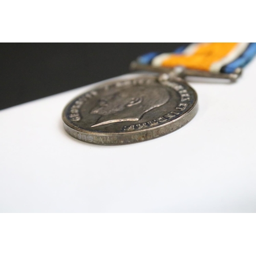 127 - A British Full Size Medal Group To Include The 1914-1918 British War Medal, The Victory Medal, The V... 